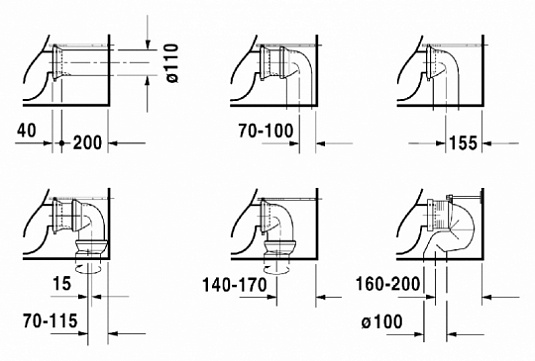 Унитаз напольный Duravit  Happy D.2 2134090000 с бачком 0934100005 - duravit shop