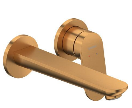 Смеситель для раковины Duravit Wave WA1070004004, бронза брашированная - duravit shop