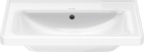 Раковина 65 см Duravit D-Neo 2367650000, белый - duravit shop