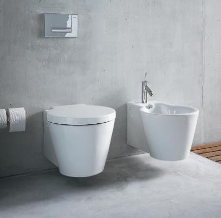 Подвесной унитаз Duravit Starck 1 02100900641 белый (уцененный товар) - duravit shop