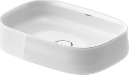 Раковина накладная Duravit Zencha 2373550079, белый - duravit shop
