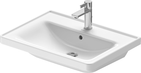 Раковина 65 см Duravit D-Neo 2367650000, белый - duravit shop