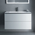 Тумба с раковиной Duravit L-Cube LC6241 83 белая