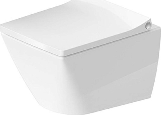 Унитаз подвесной Duravit Viu 2573090000 безободковый, белый - duravit shop