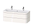 Тумба под раковину Duravit Happy D.2 Plus HP4640O22220000, белый