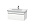 Тумба под раковину Duravit Durastyle DS638401818, белый матовый