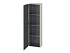 Шкаф-пенал Duravit L-Cube LC1168L9191, серо-коричневый матовый