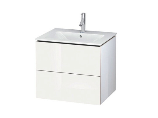 Тумба под раковину Duravit L-Cube LC624002222, белый глянцевый - duravit shop