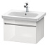 Тумба под раковину Duravit Durastyle DS638002222, белый глянцевый