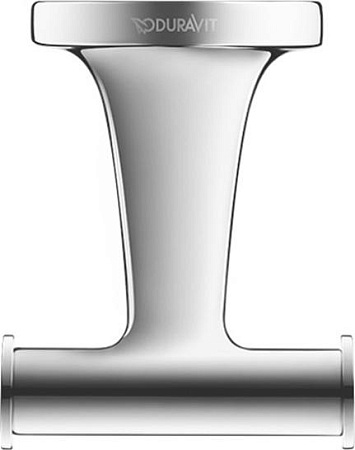 Крючок Duravit Starck T 0099301000 двойной, хром - duravit shop