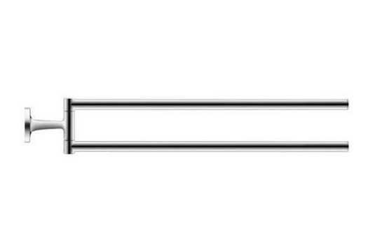 Полотенцедержатель Duravit Starck T 0099411000 46.5 двойной, хром - duravit shop