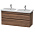 Тумба под раковину Duravit Durastyle DS649807979, орех натуральный