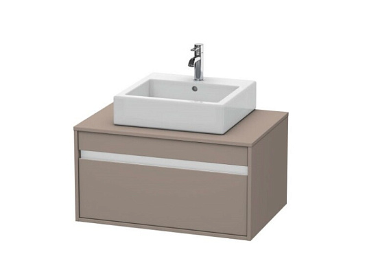 Тумба под раковину Duravit Ketho KT669404343, базальт матовый - duravit shop