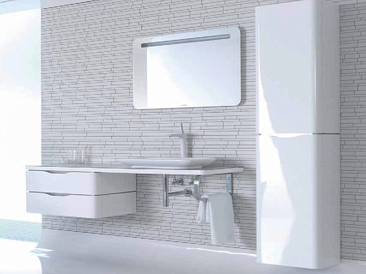 Зеркало с подсветкой 100 см Duravit Pura Vida PV942208585 - duravit shop
