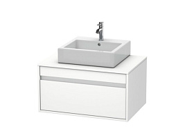 Тумба под раковину Duravit Ketho KT669401818, белый матовый