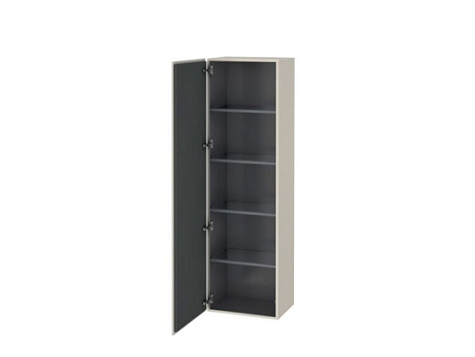Шкаф-пенал Duravit L-Cube LC1181L9191, серо-коричневый матовый - duravit shop