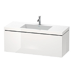 Тумба под раковину Duravit L-Cube LC6919O8585, белый глянцевый