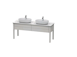 Тумба для консоли Duravit Luv LU9562B3939, скандинавский белый шелковисто-матовый