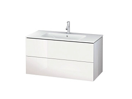 Тумба под раковину Duravit L-Cube LC624208585, белый глянцевый лак
