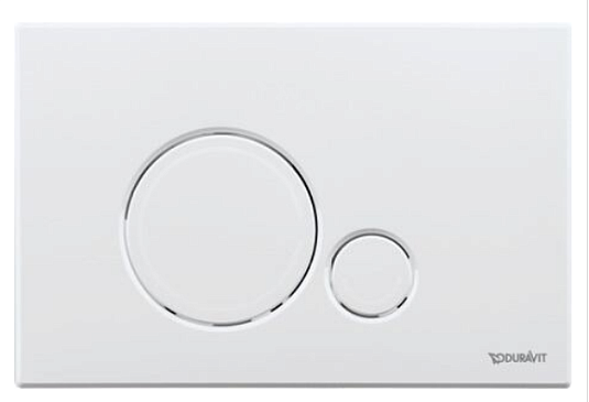 Клавиша смыва Duravit DuraSystem WD5010011000/WF5120011010, белый - duravit shop