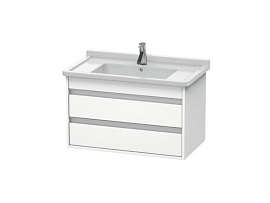 Тумба под раковину Duravit Ketho KT664401818, белый матовый