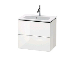 Тумба под раковину Duravit L-Cube LC625601818, белый матовый