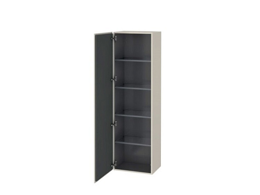 Шкаф-пенал Duravit L-Cube LC1181R9191, серо-коричневый матовый - duravit shop