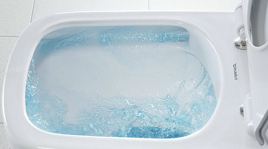 Унитаз напольный Duravit P3 Comforts Rimless 2167090000  с бачком 0937000005 - duravit shop