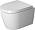 Унитаз подвесной Duravit ME By Starck Rimless 45300900A1 безободковый с сиденьем микролифт