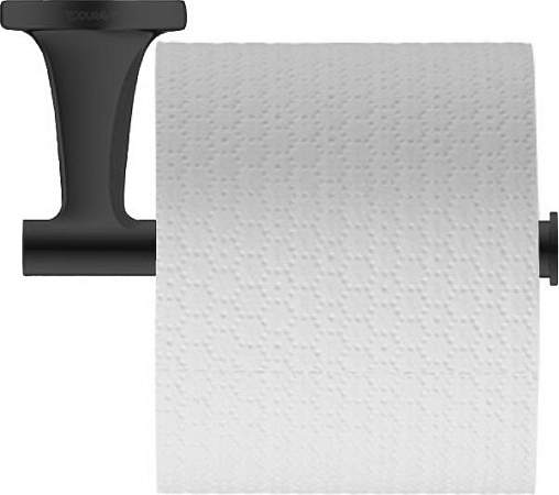 Держатель туалетной бумаги Duravit Starck T 0099374600 чёрный матовый - duravit shop