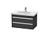 Тумба под раковину Duravit Ketho KT664704949, графит матовый