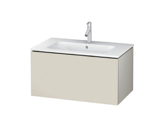 Тумба под раковину Duravit L-Cube LC614109191, серо-коричневый матовый - duravit shop