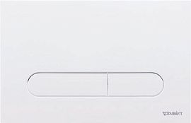 Клавиша смыва Duravit DuraSystem WD5009011000/WF5100011010, белый