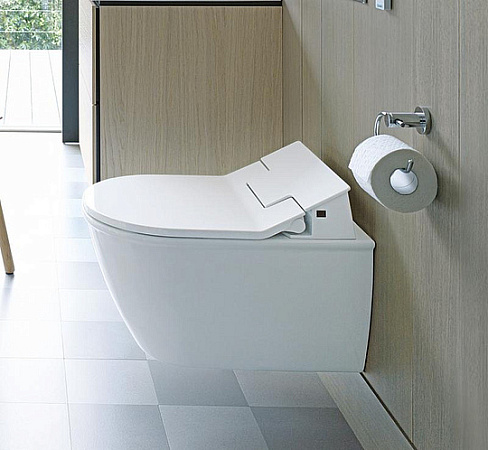 Унитаз подвесной Rimless Duravit Darling new SensoWash 2563590000 безободковый - duravit shop