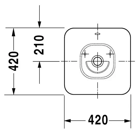 Раковина накладная Duravit Bacino 333420000 белый - duravit shop
