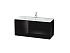 Тумба под раковину Duravit L-Cube LC624304040, черный глянцевый