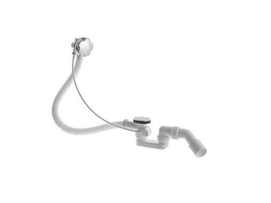 Слив-перелив Duravit D-Code 790225000001000/89013099098000, хром - duravit shop