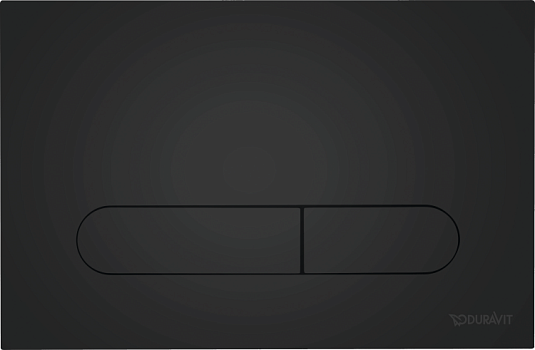 Клавиша смыва Duravit DuraSystem WD5009031000/WF5100131010, чёрный матовый - duravit shop