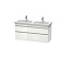 Тумба под раковину Duravit Durastyle DS649802222, белый глянцевый