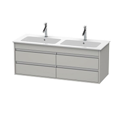 Тумба под раковину Duravit Ketho KT643300707, бетонно-серый матовый