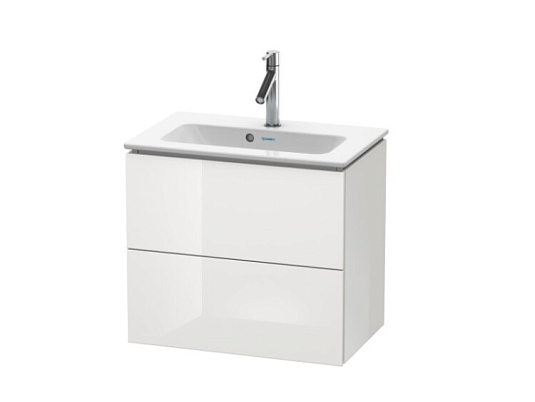Тумба под раковину Duravit L-Cube LC625602222, белый глянцевый - duravit shop