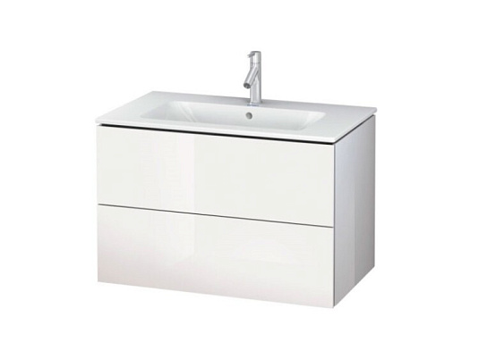 Тумба под раковину Duravit L-Cube LC624108585, белый глянцевый лак - duravit shop