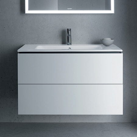 Тумба с раковиной Duravit L-Cube LC6241 83 белая - duravit shop