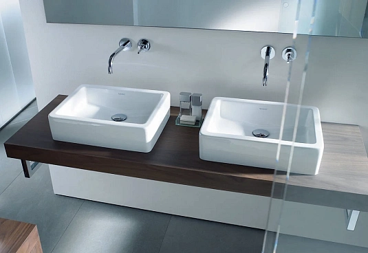 Раковина накладная Duravit Vero 455500000 белый - duravit shop